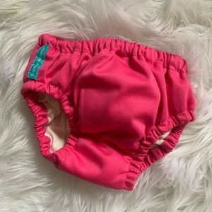 3 for $15🔴 Charlie Banana Pink Swim Diaper Medium